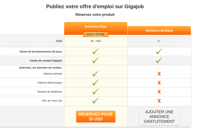 Giga Job — Autre