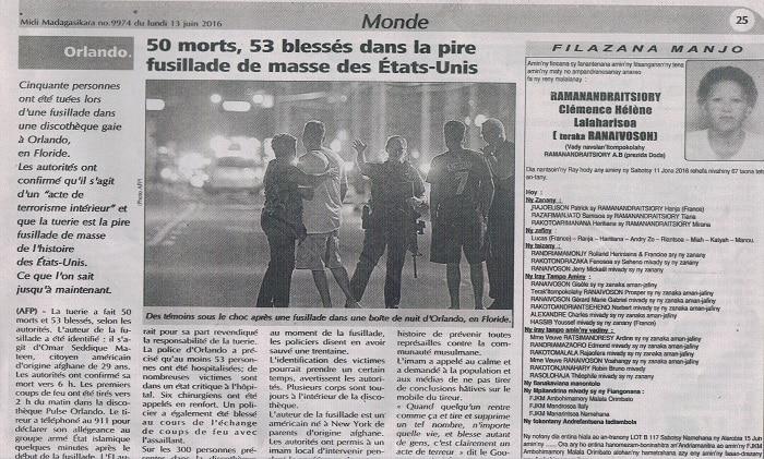 Midi Madagasikara — Autre