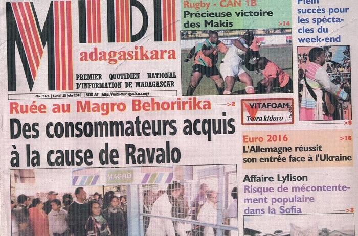 Midi Madagasikara — Autre