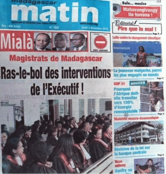 Madagascar matin — Autre
